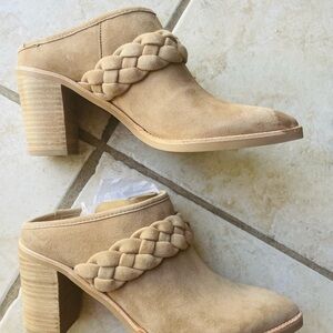 Dolce Vita Tan Braided Mules